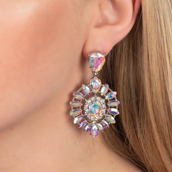 paparazzi Jewelry - Paparazzi Jewelry Accessories - My Good LUXE Charm - Multi Earrings - Vintage